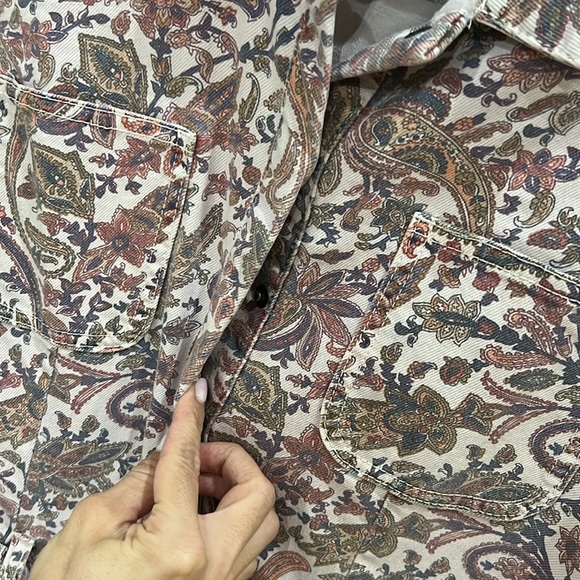 ANTHROPOLOGIE Paisley Jumpsuit. NWT. Size XS - Picture 7 of 9